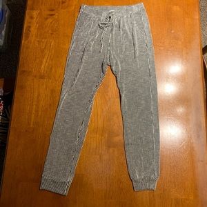 Black and White Stretchy Pants